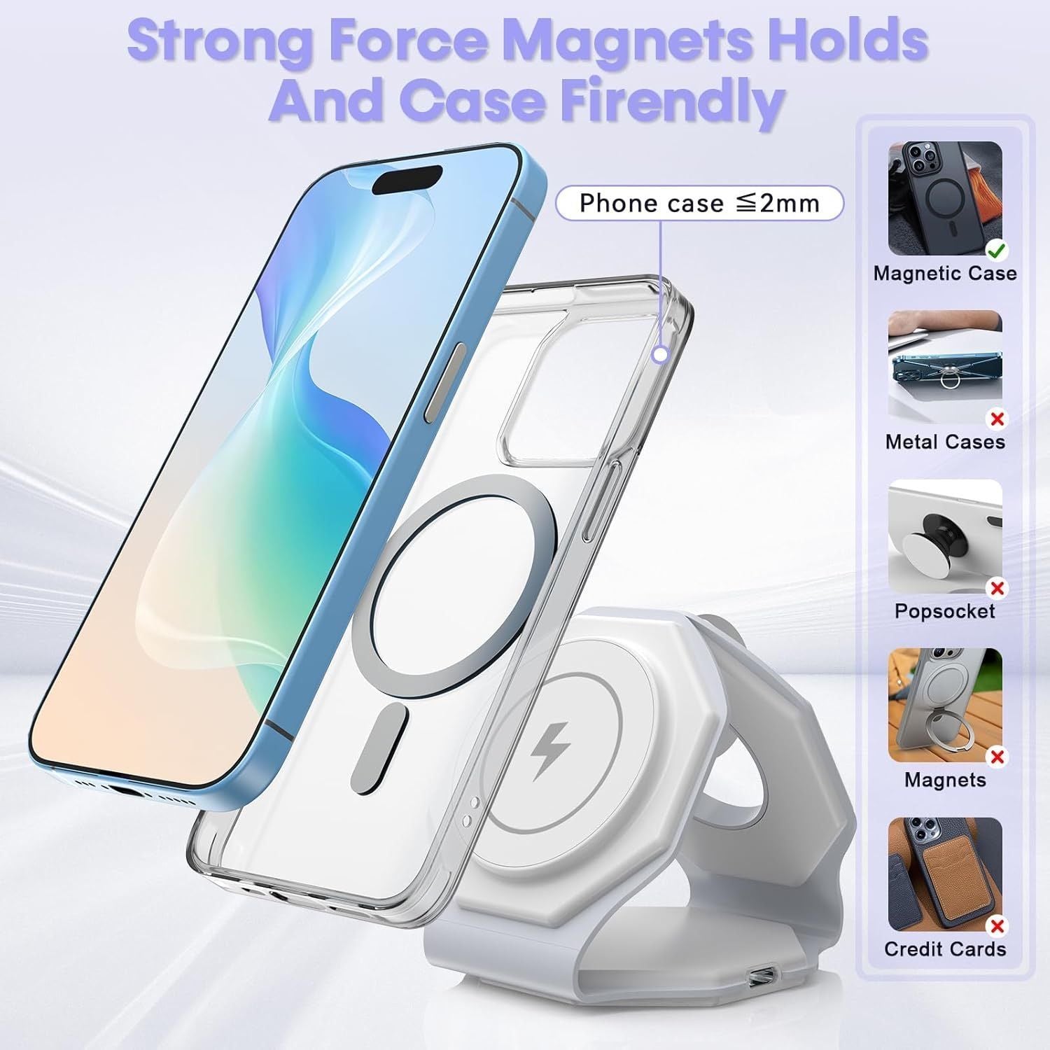 [36MKT-Y010203b]-3-in-1 Foldable Magnetic Wireless Charger – 15W Stand(3)