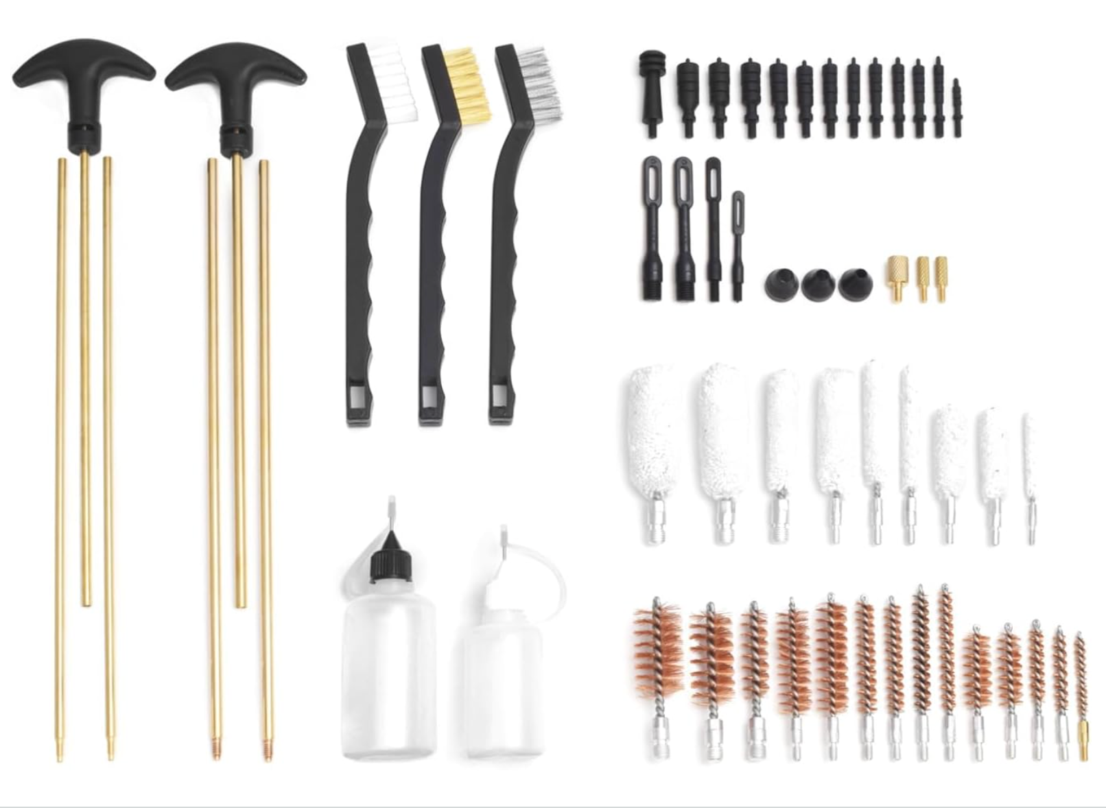 TOOL: [PIPE Gun Cleaning Kit – Green/Black Box]  Multi-Caliber Rifle, Pistol Cleaning Set, for regular maintenance, range days, or storage care.