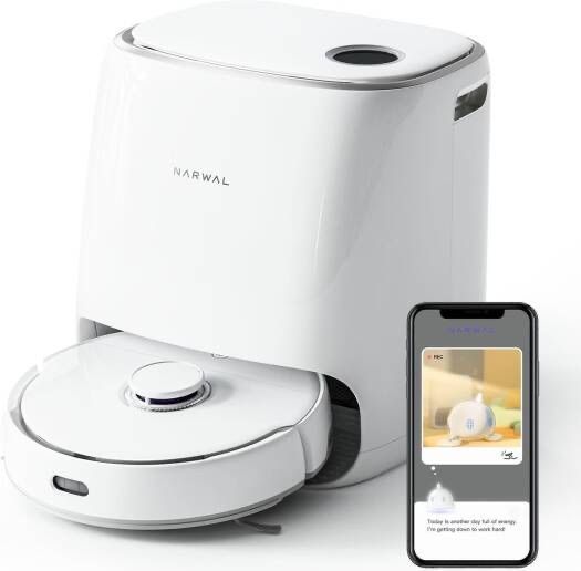[36MKT-C0203]-Narwal Freo Robot Vacuum & Mop – Refurbished Smart Cleaner(1)