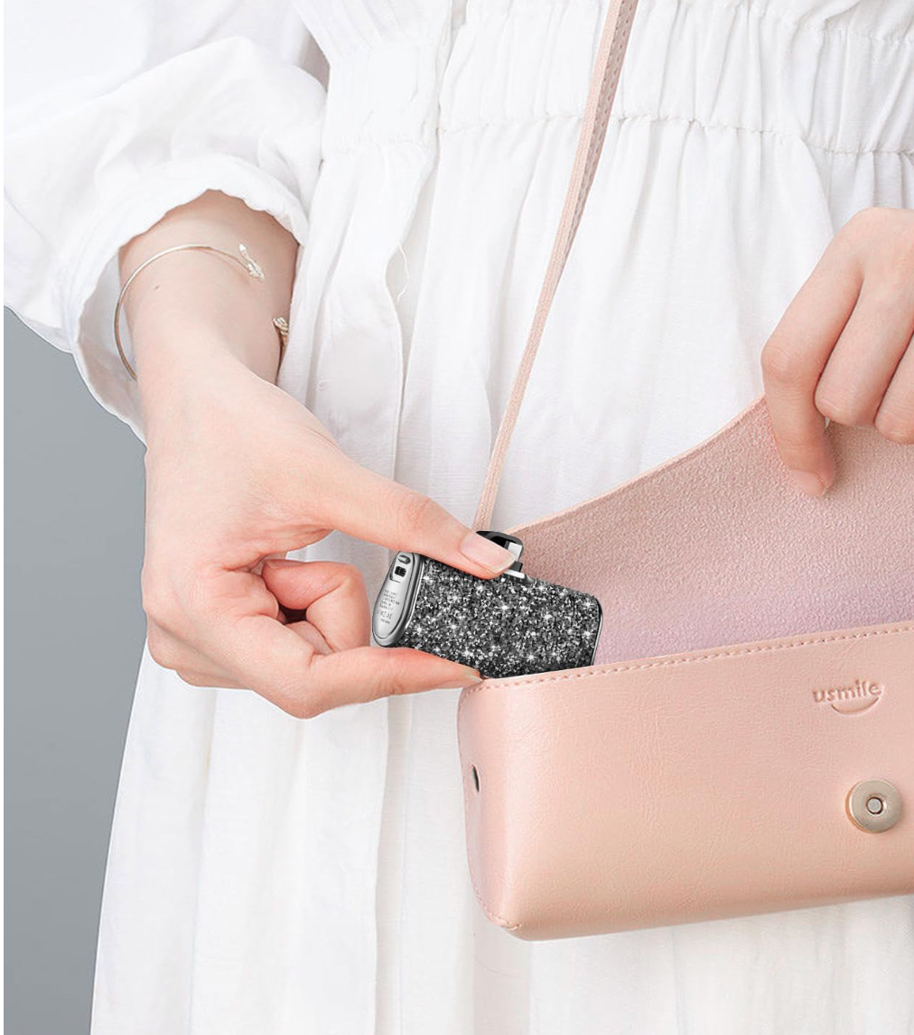 79% OFF |  Abnoys-Bling Small Portable Bank Charger - Random Color | Super Bowl Big Game Deal Event