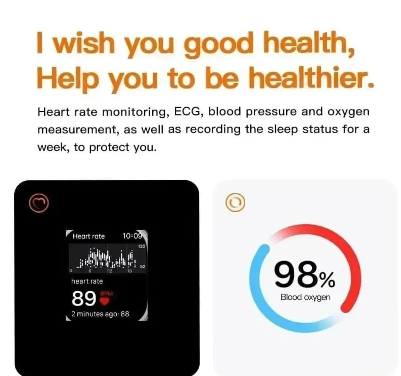 ELE: [S100 Ultra 2 Smart Watch - 49mm - Black] - With 7 Straps, Touch Screen, Compatible with Androi