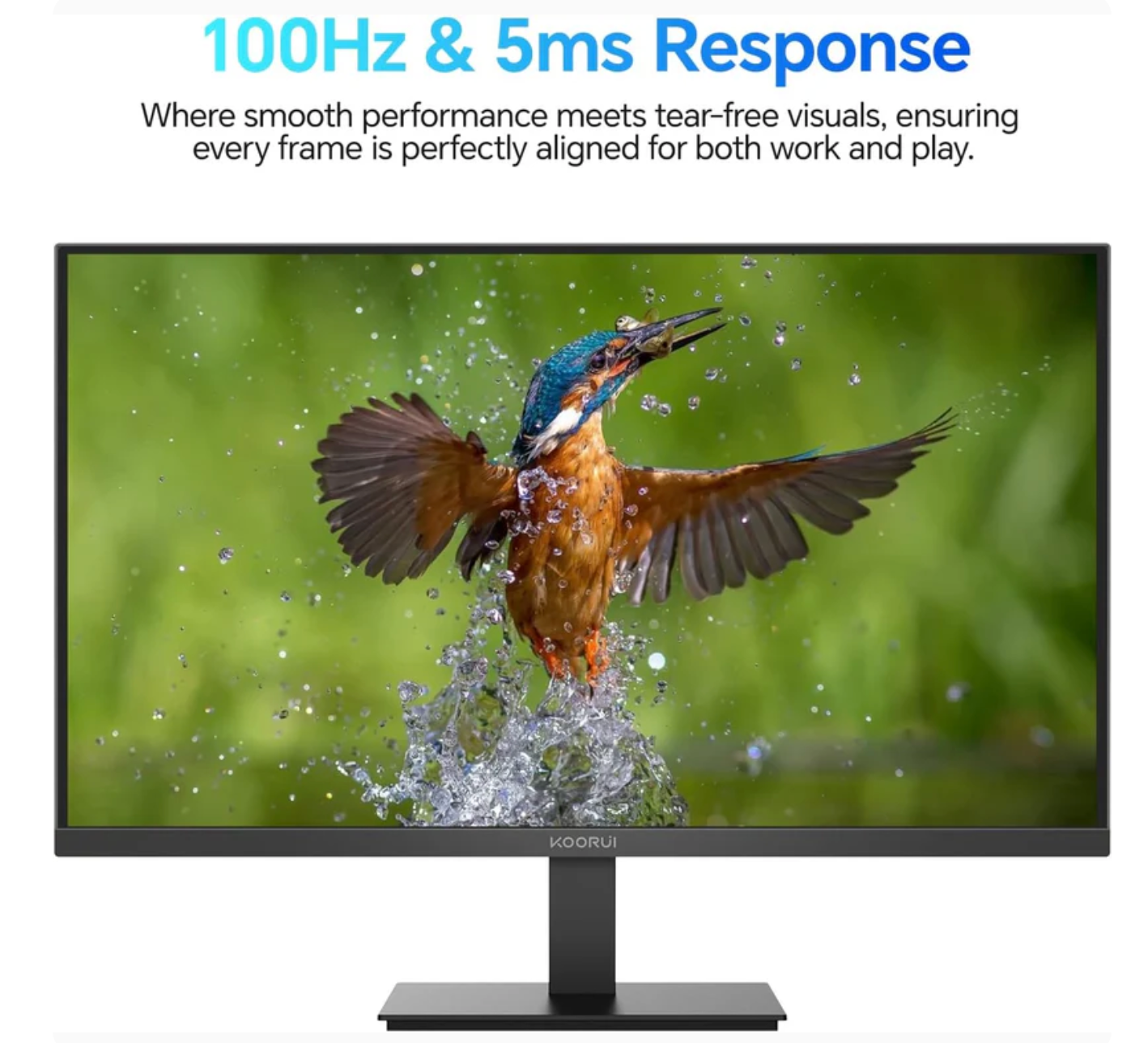 ELE:[KOORUI - E2412F - 24-inch VA FHD 100Hz Business Monitor]