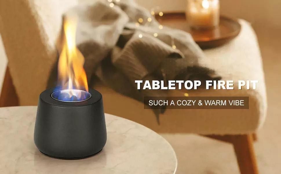 [36MKT-y010101b]-Tabletop Fire Pit – Mini Portable Fireplace for Indoor/Outdoor（3）