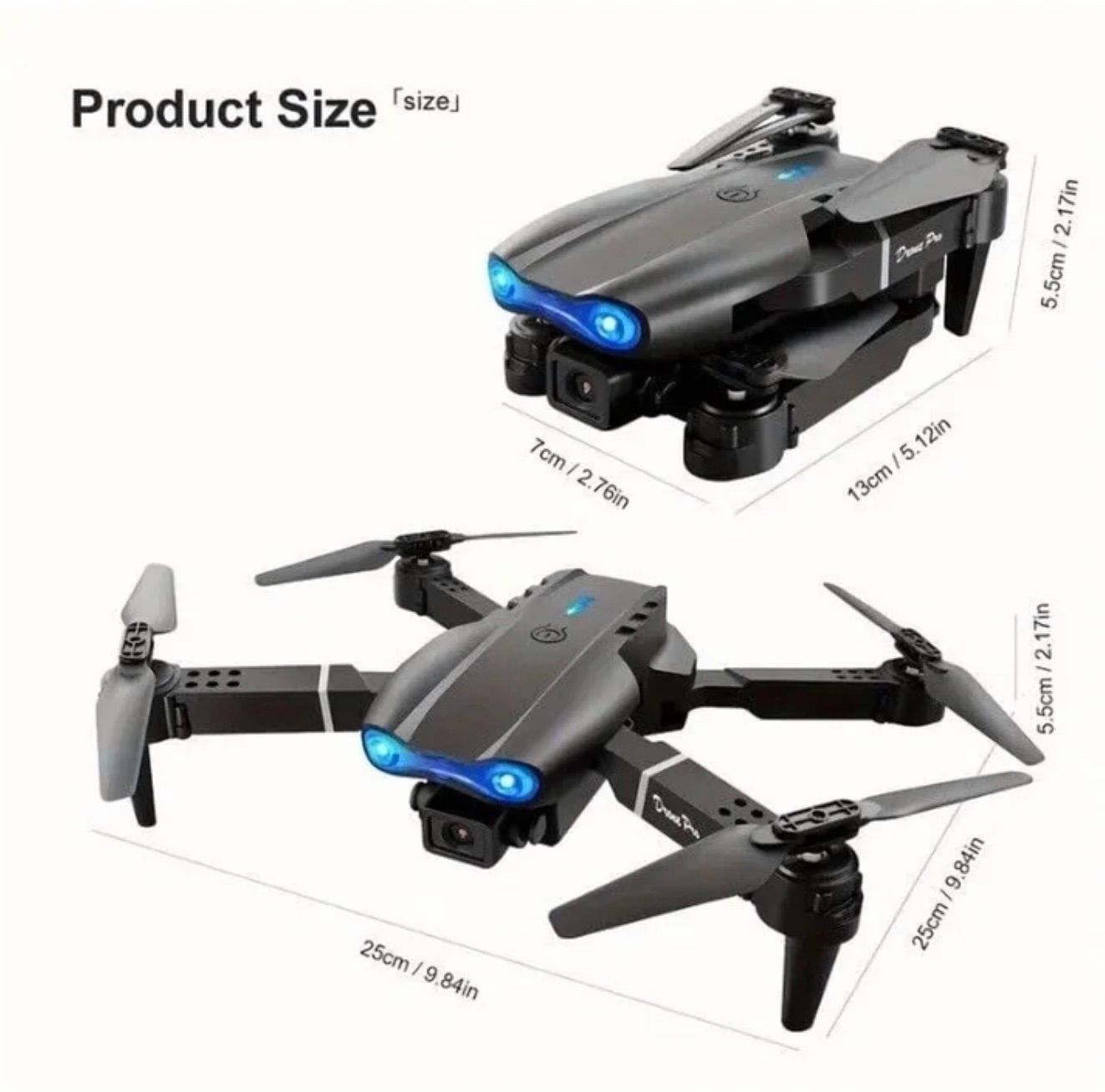 [36MKT-y010102c]-Foldable Camera Drone – HD, App Control (2)