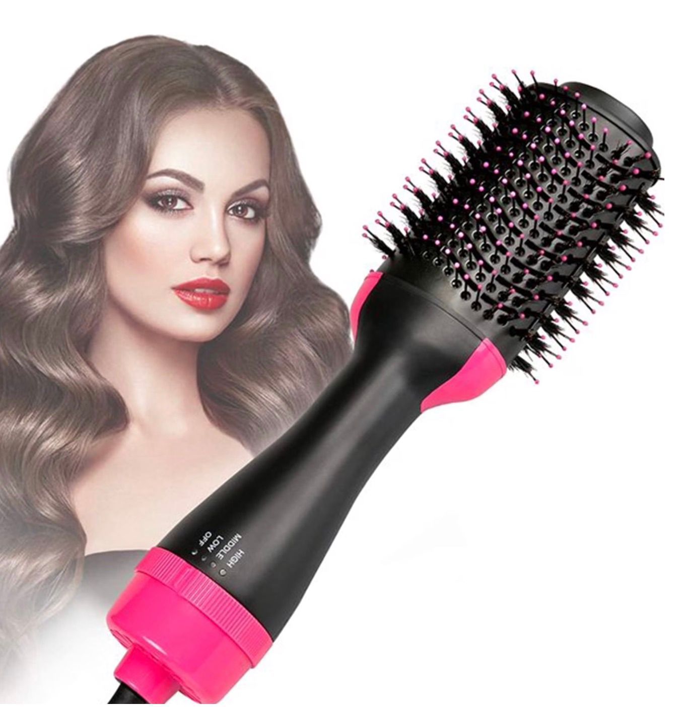 [36MKT-y010201b]-Hot Air Brush – 3-in-1 Dryer & Styler(8)