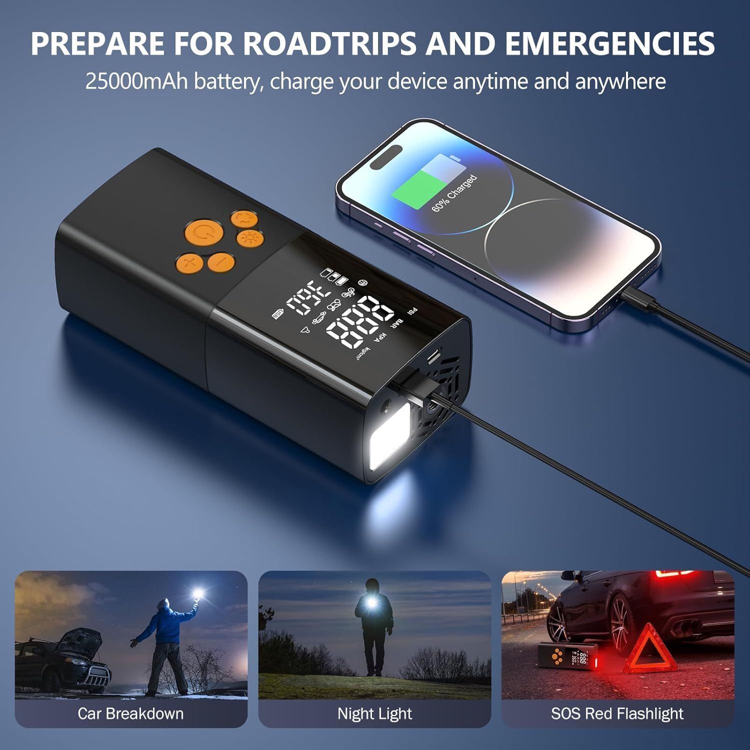 [36MKT-V010308/V010408] Portable Tire Inflator – Wireless Air Pump (6)