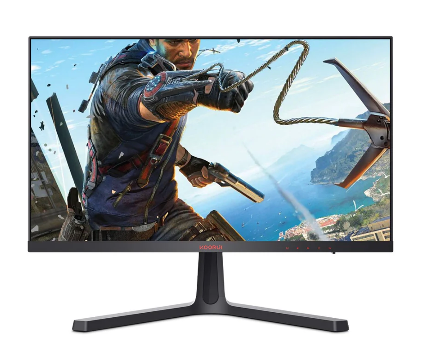 ELE:[KOORUI Monitor 27N1 Black]-27-Inch Full HD Monitor With IPS Display Slim Bezel Technology Features