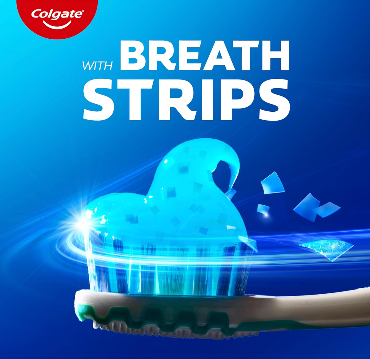HOU:[Colgate-MaxFresh Peppermint Ice Toothpaste Set with Free Toothbrush]-Cooling Crystal Formula, F