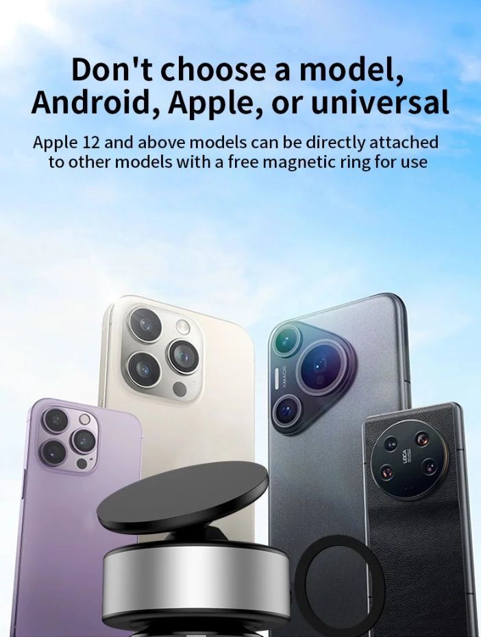 [36MKT-v010109]-Magnetic Car Phone Mount w/ Wireless Charging(5)