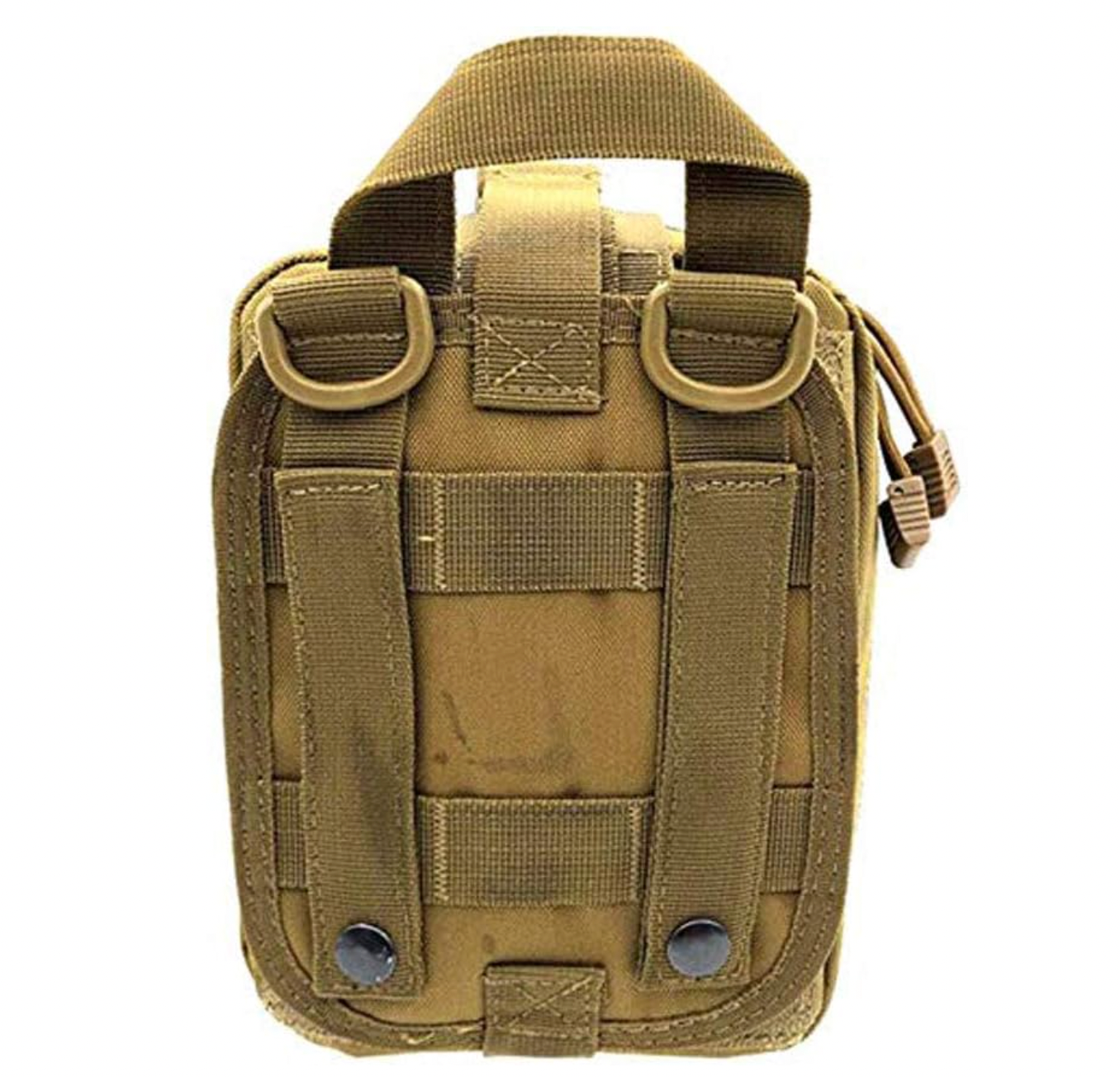 HOU:[Molle First Aid Kit]-MOLLE First Aid Pouch With Multiple Compartments And Water Resistant Nylon