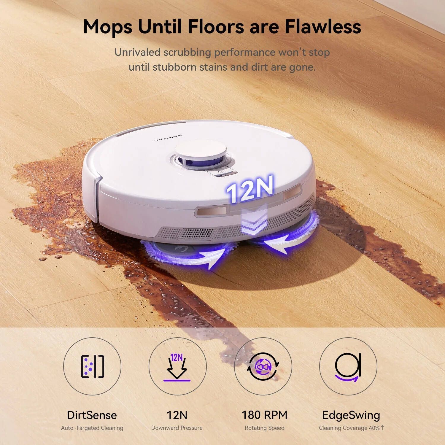 [36MKT-C0203]-Narwal Freo Robot Vacuum & Mop – Refurbished Smart Cleaner(1)