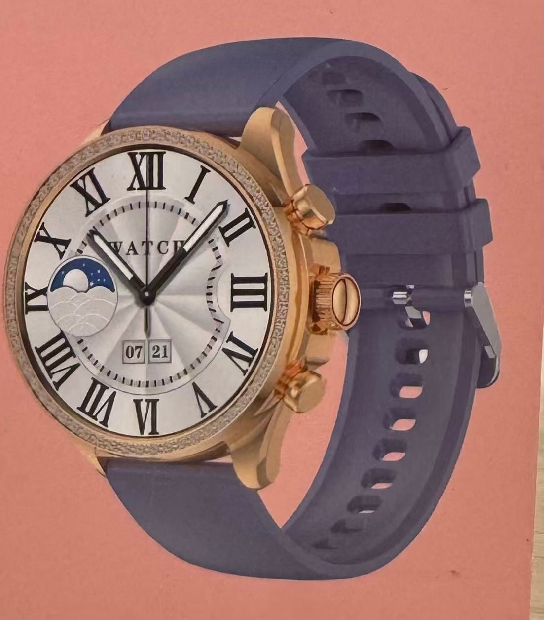 ELE: [HAPPY WATCH- Ladies Smart Watch-Gen8watch-ZLF-5.6-VC01] -Smartwatch with built-in lithium polymer battery.