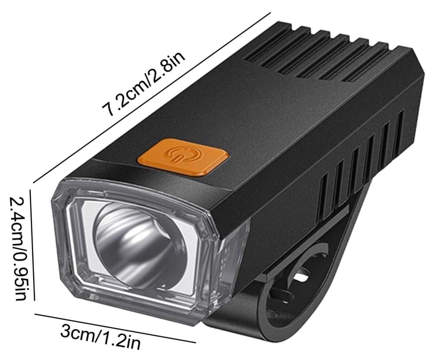 [36MKT-v010509]-Rechargeable Bicycle Headlight – 4 Modes, USB Charging(3)