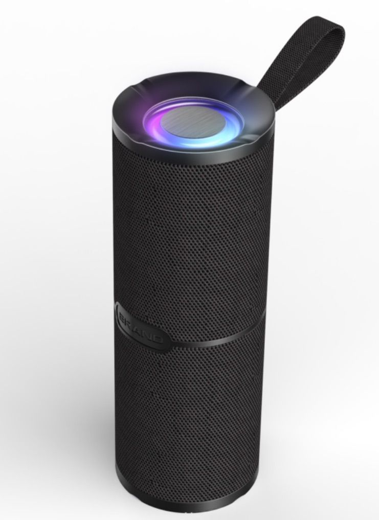 [36MKT-v010504]-Portable Bluetooth Speaker – LED Light, AUX Input, Outdoor Wireless Sound(1)
