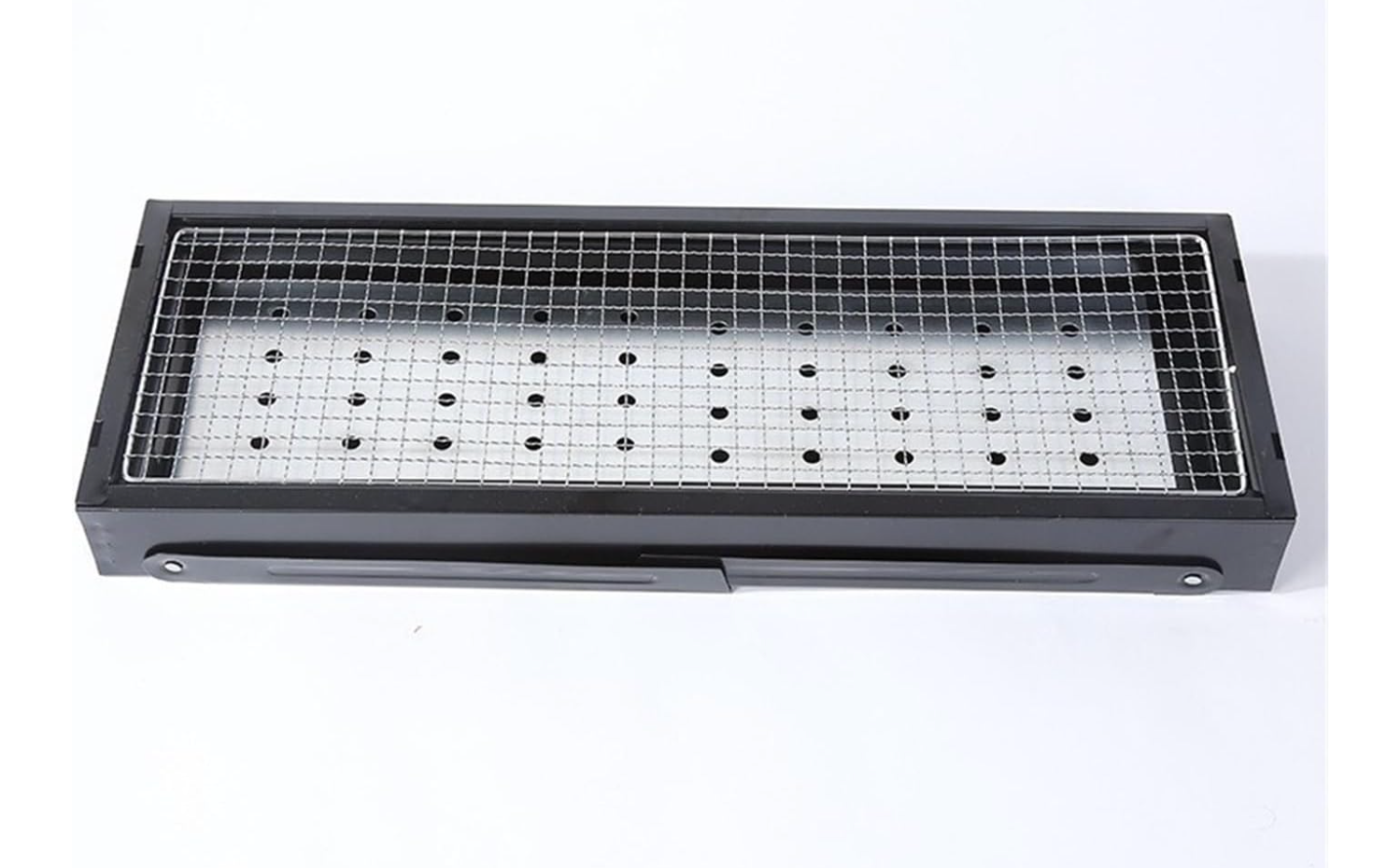 HOU:[Portable Charcoal BBQ Grill-PBBQ01-Black]-Portable Charcoal Grill Easy Setup, Compact Design, E