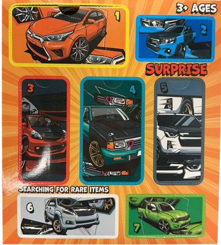 [Surprise Car Blind Box – 7 Collectible Mini Cars]