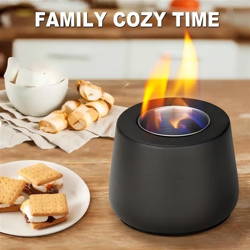 [36MKT-y010101b]-Tabletop Fire Pit – Mini Portable Fireplace for Indoor/Outdoor（3）