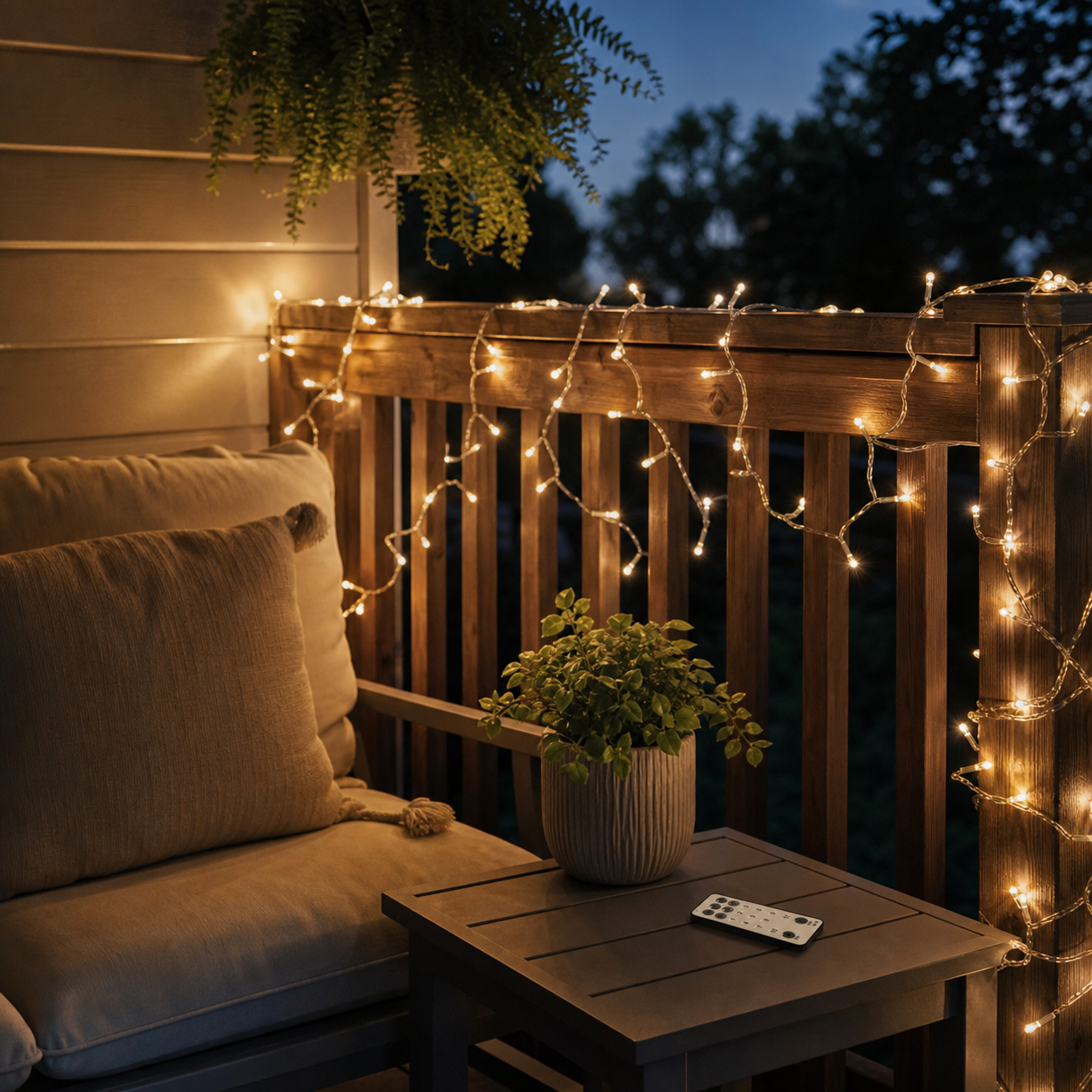 CW-ELE:[StarLit LED String Lights 300LED]-Remote Control Decorative LED String Lights with 11 Modes, Timer, Dimming, Power Adapter, Clear Wire