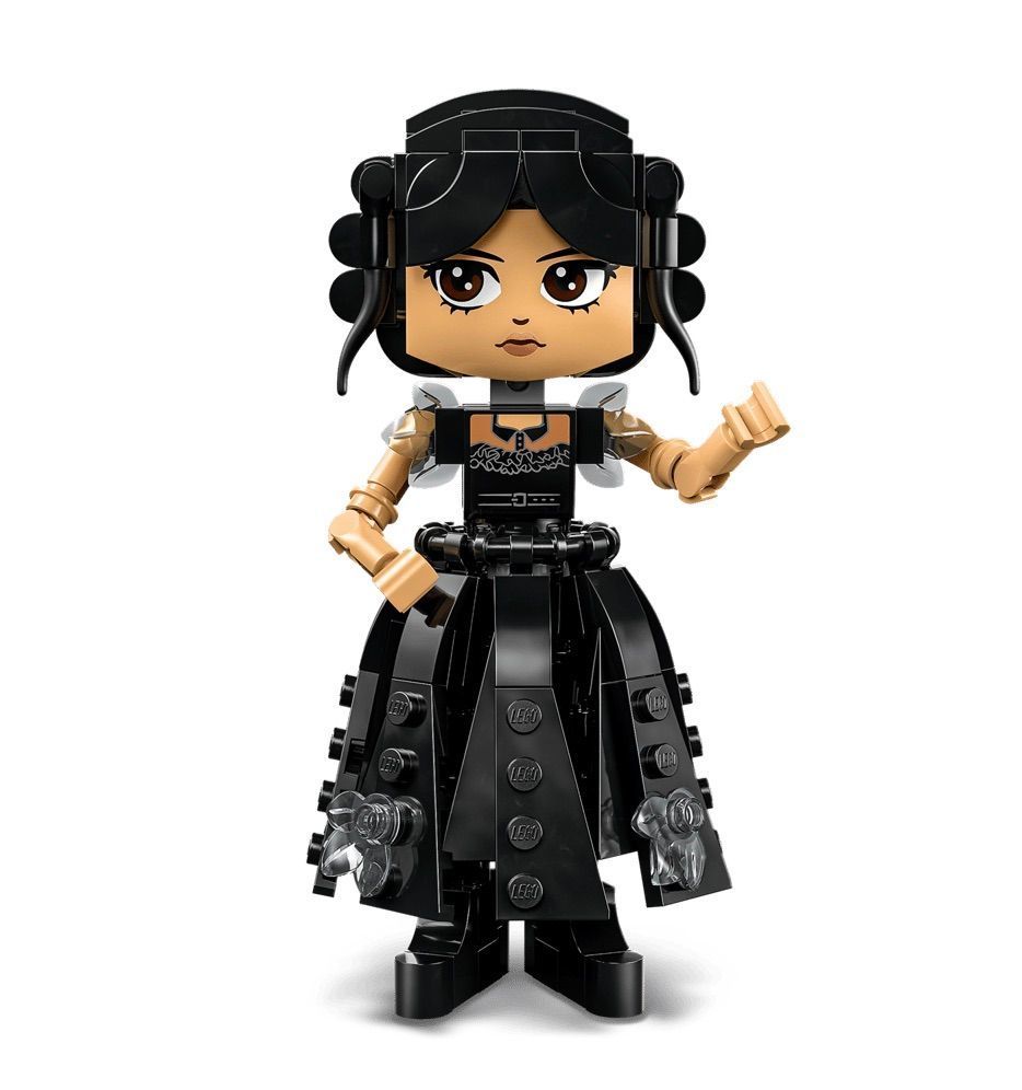 [36MKT-y010102a]-LEGO Wednesday Addams Set – 76780 Buildable Figure & Display Model (702 PCS) (2)