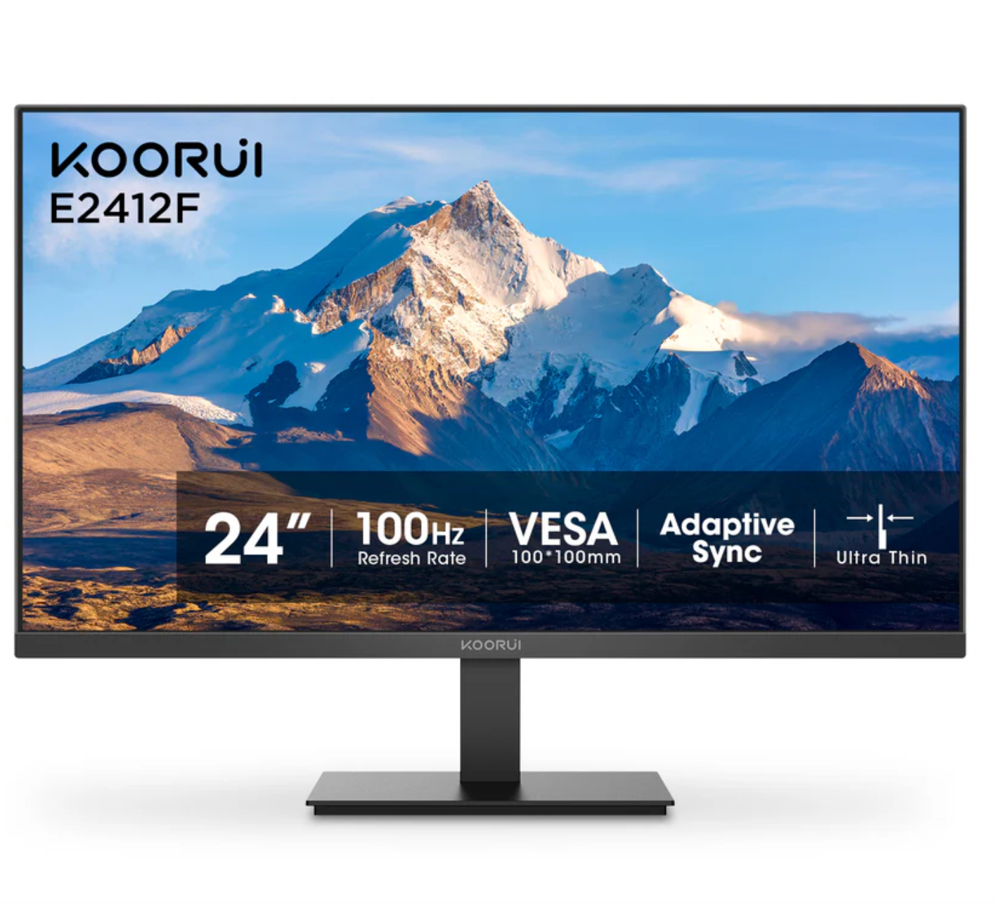 ELE:[KOORUI - E2412F - 24-inch VA FHD 100Hz Business Monitor]